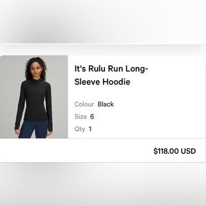 Lululemon Rulu Run Longsleeve